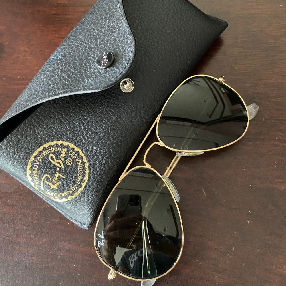 Black Ray Ban Classic Aviator